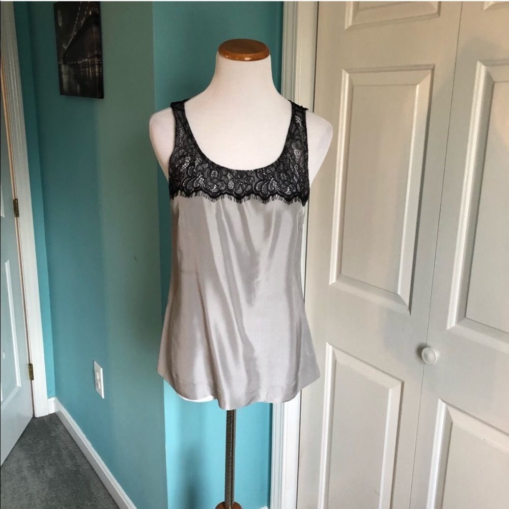 J.Crew Silky Lace Shell Tank - Picture 3 of 6